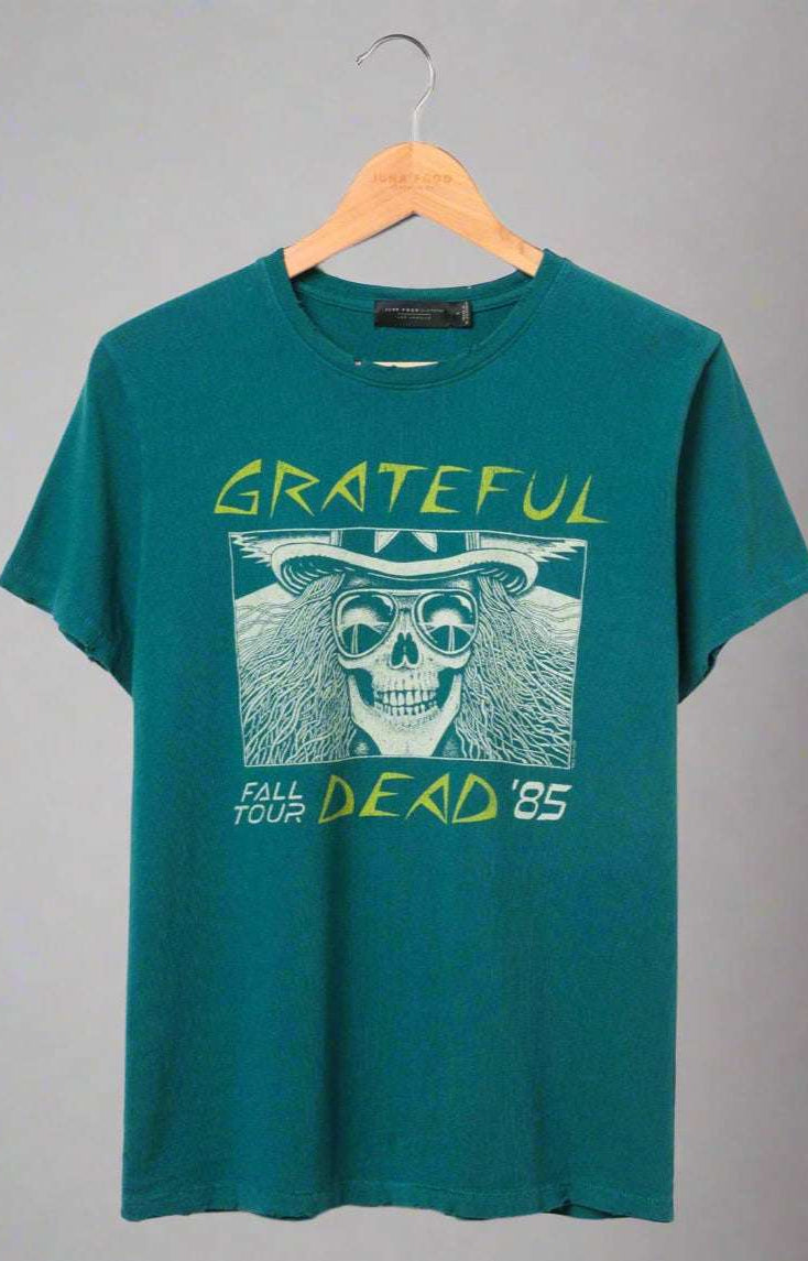 Junk Food Grateful Dead Oakland 1985 Tee T-Shirt by Junk Food as seen on celebrities