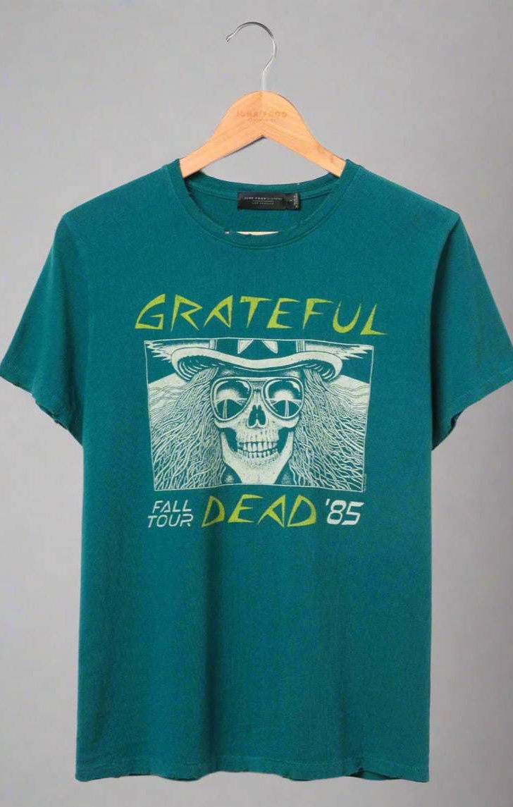 Junk Food Grateful Dead Oakland 1985 Tee T-Shirt by Junk Food as seen on celebrities