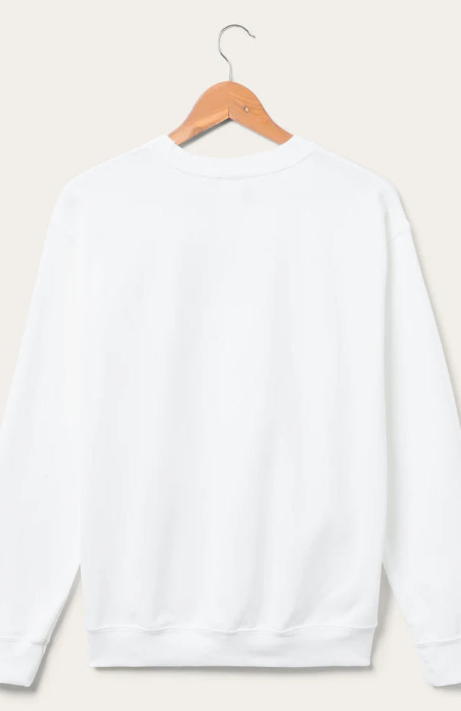 Junk Food Womens Happy Place Flea Market Fleece Sweater T-Shirt by Junk Food as seen on celebrities