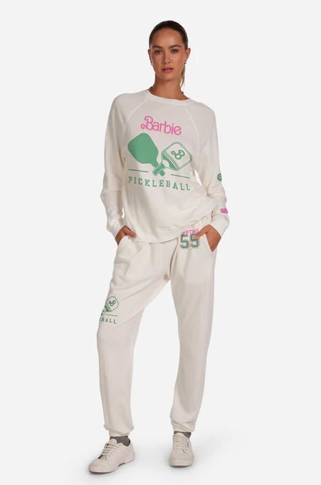Lauren Moshi Anela Barbie Pickleball Sweater Sweater by Lauren Moshi as seen on celebrities