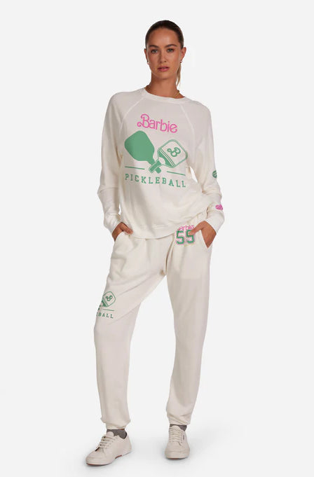 Lauren Moshi Anela Barbie Pickleball Sweater Sweater by Lauren Moshi as seen on celebrities