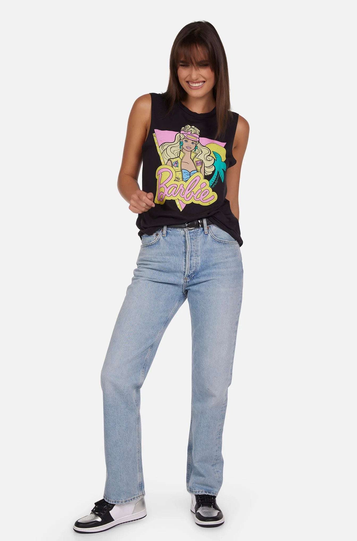 Lauren Moshi Barbie 1987 Kel Tank Top T-Shirt by Lauren Moshi as seen on celebrities