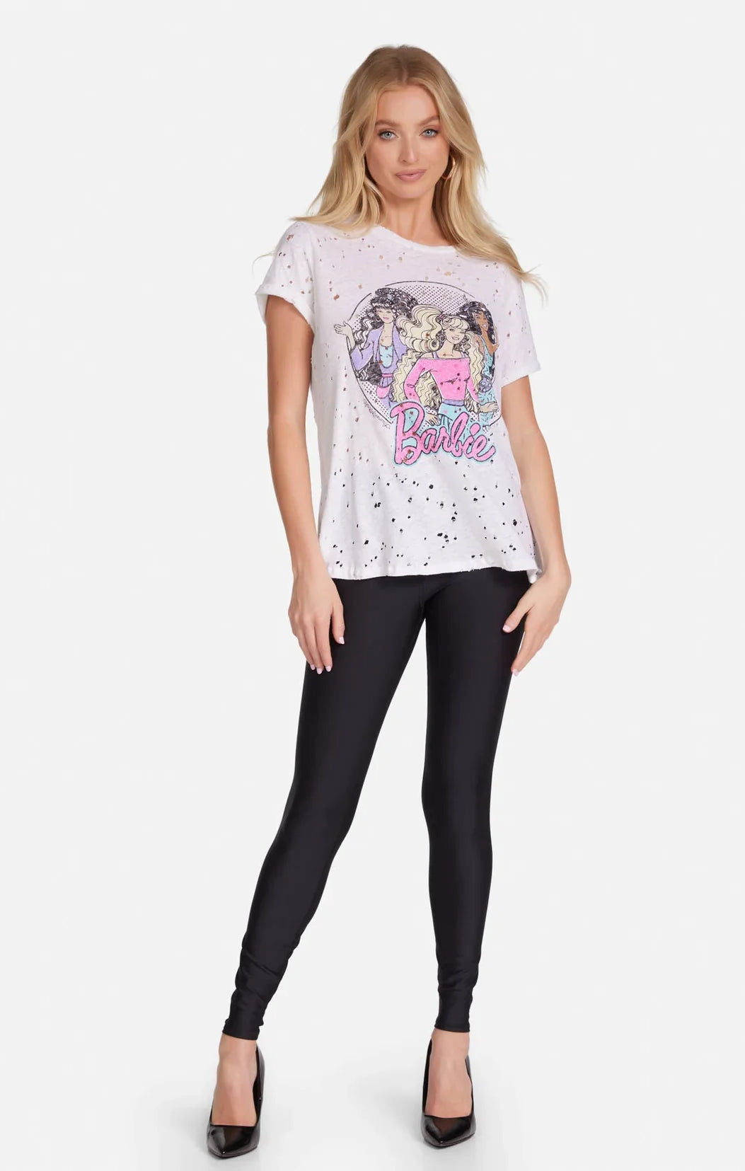 Lauren Moshi Bess Barbie Vintage T-Shirt T-Shirt by Lauren Moshi as seen on celebrities