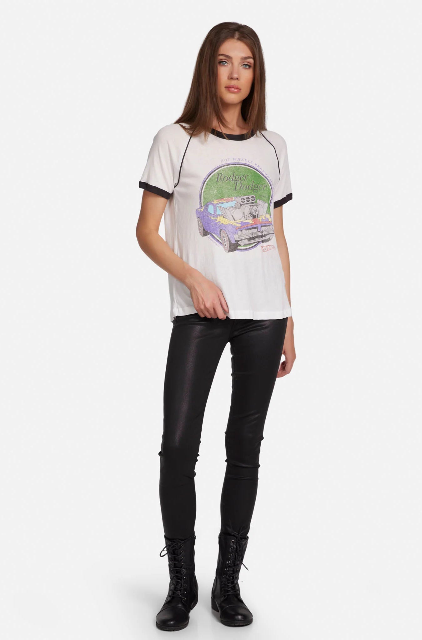 Lauren Moshi Brice Hot Wheels Roger Dodger T-Shirt T-Shirt by Lauren Moshi as seen on celebrities