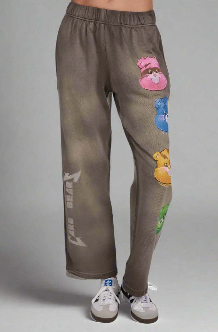 Lauren Moshi Juvia Rock Care Bear Sweatpants Joggers by Lauren Moshi as seen on celebrities