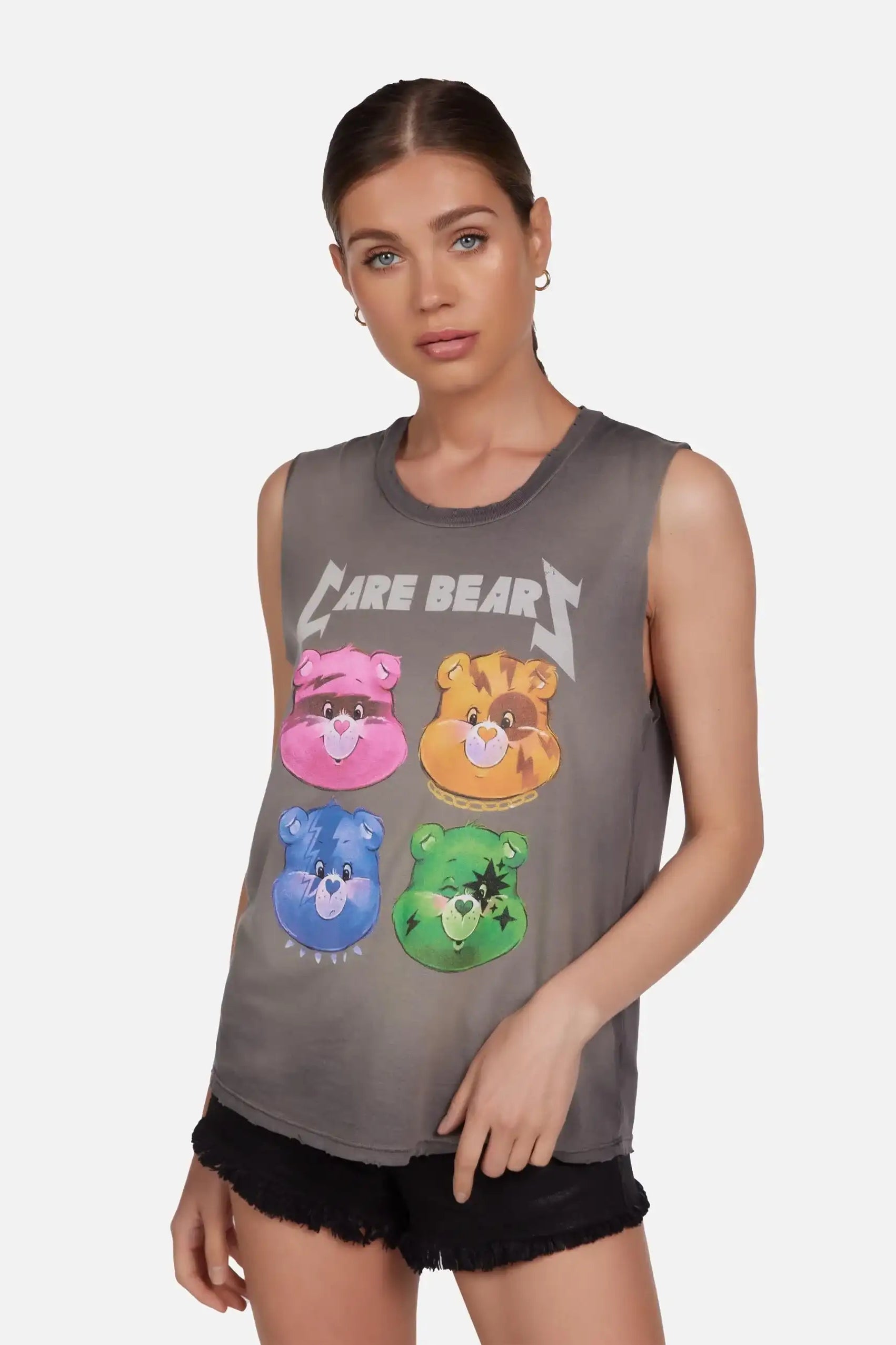 Lauren Moshi Kel Rock Care Bears Singlet Vest Top by Lauren Moshi as seen on celebrities
