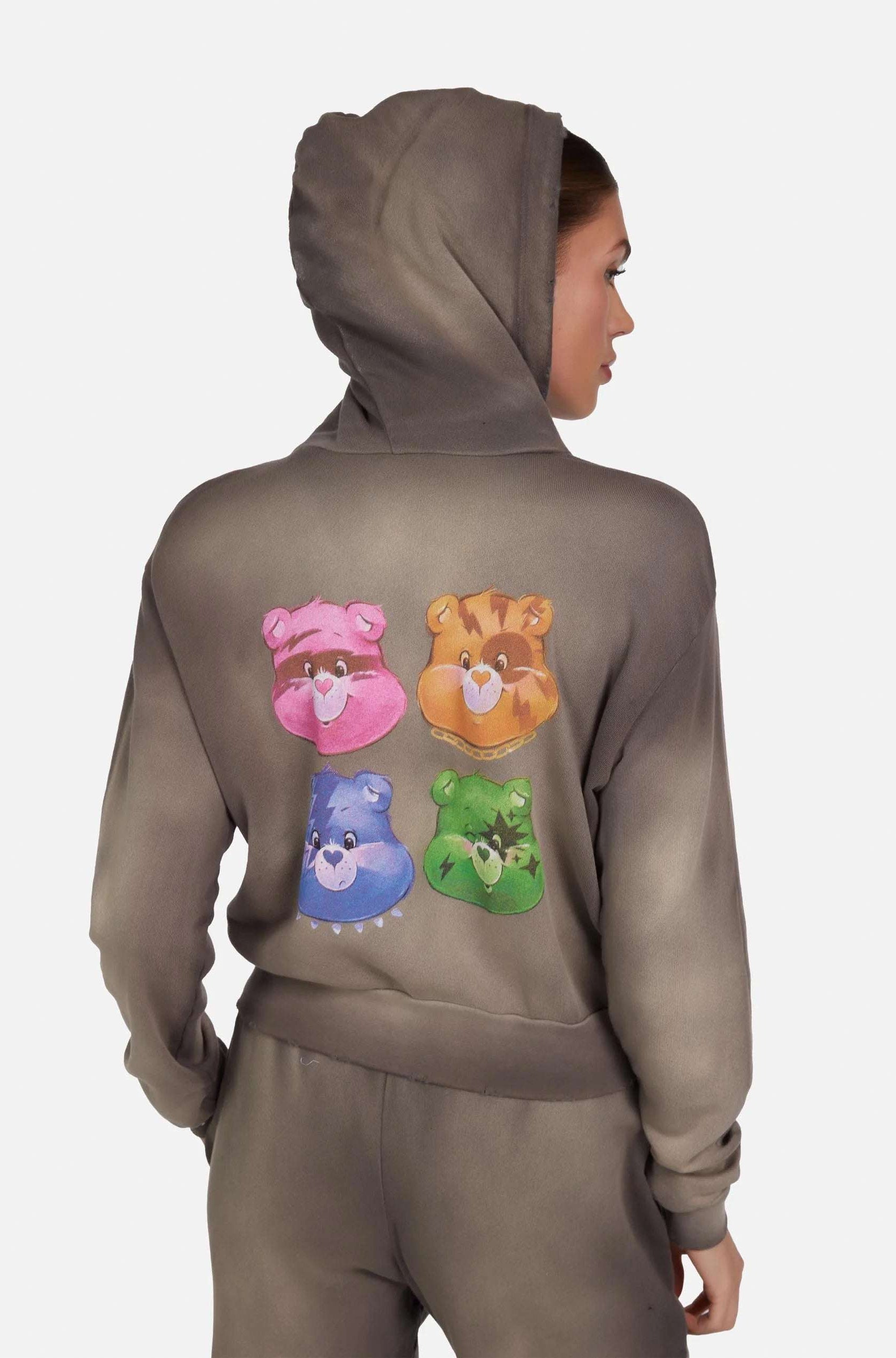 Lauren Moshi Lachelle Rock Care Bears Hoodie Sweater by Lauren Moshi as seen on celebrities