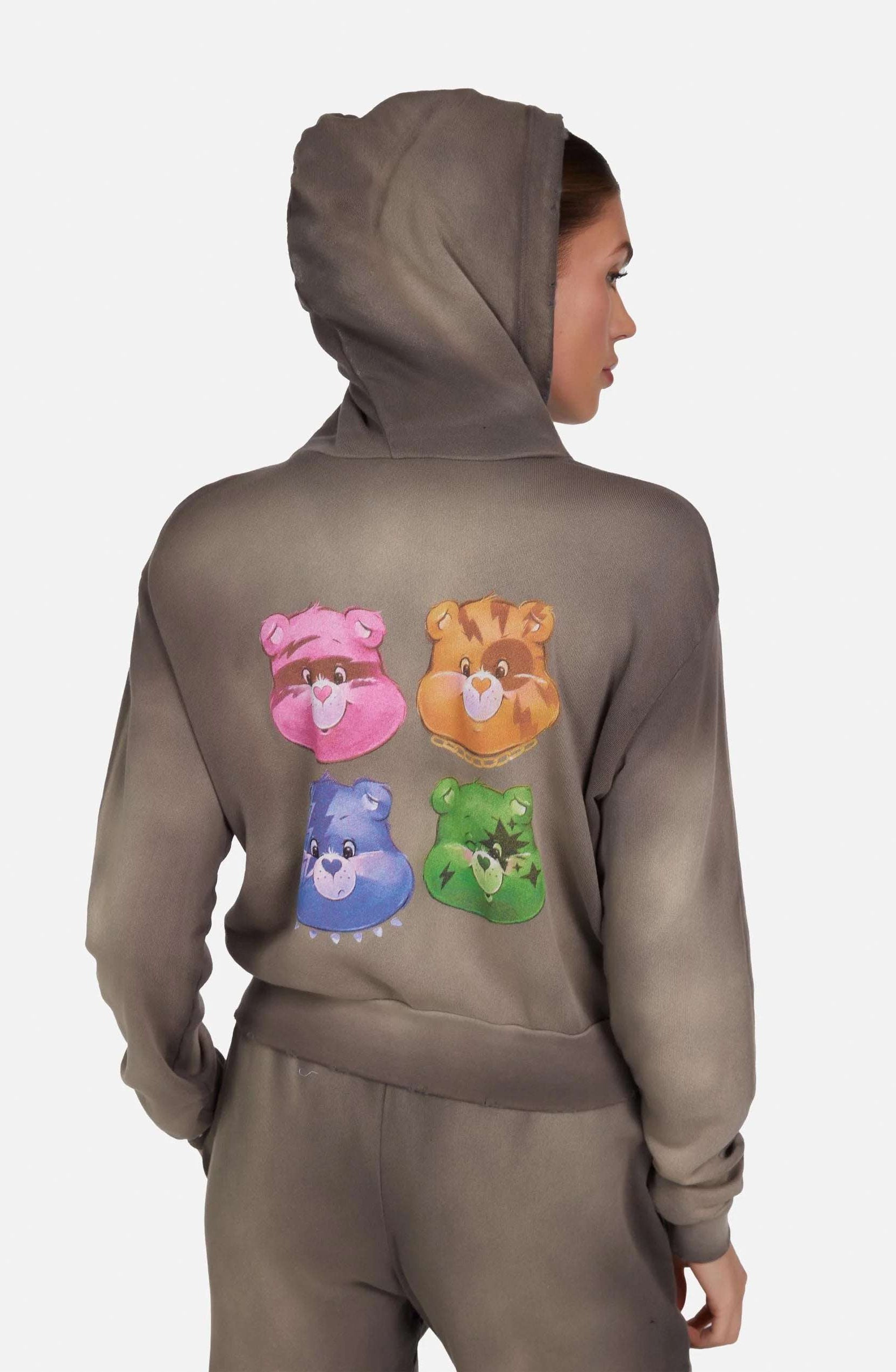 Lauren Moshi Lachelle Rock Care Bears Hoodie Sweater by Lauren Moshi as seen on celebrities