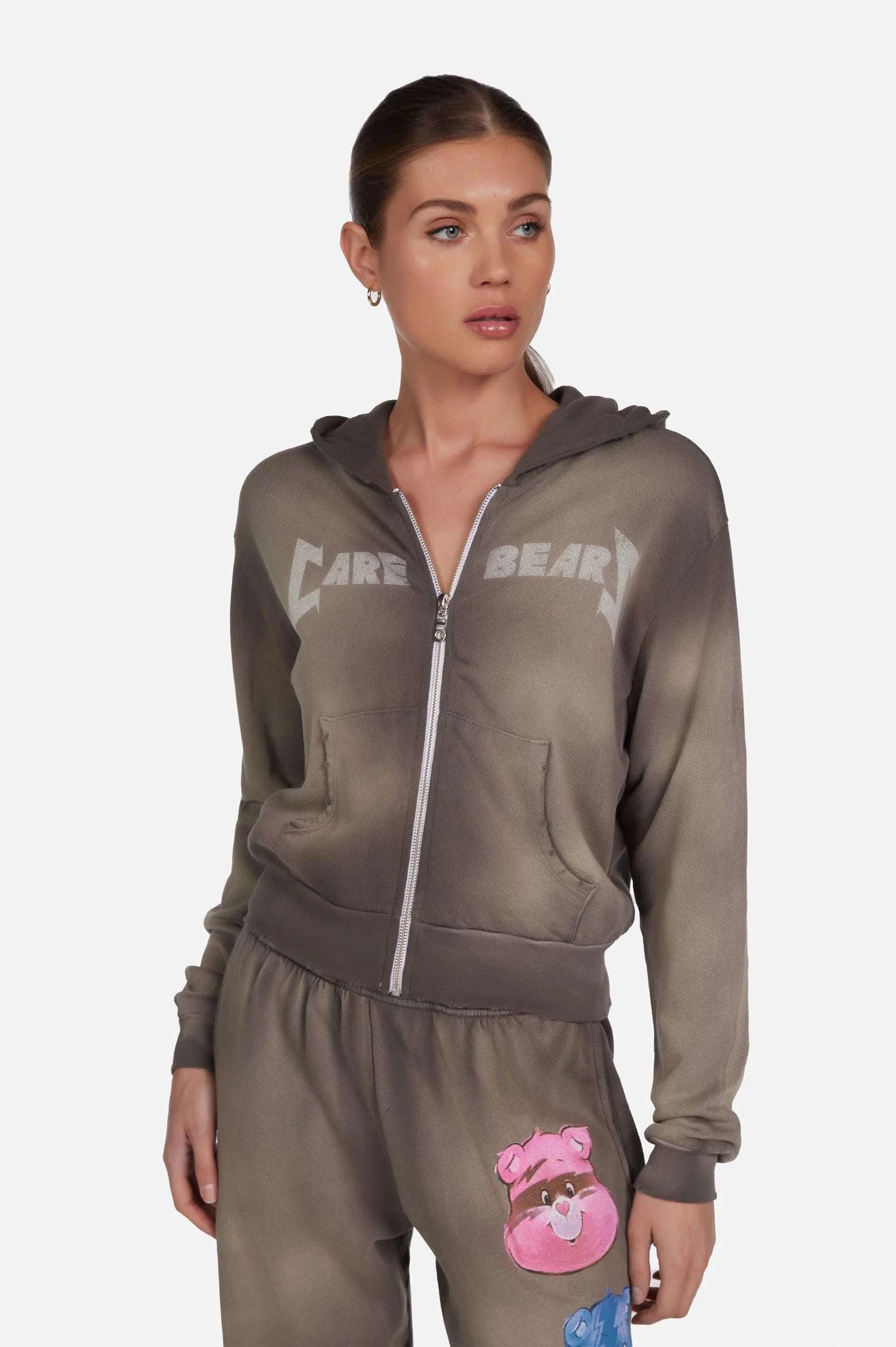 Lauren Moshi Lachelle Rock Care Bears Hoodie Sweater by Lauren Moshi as seen on celebrities