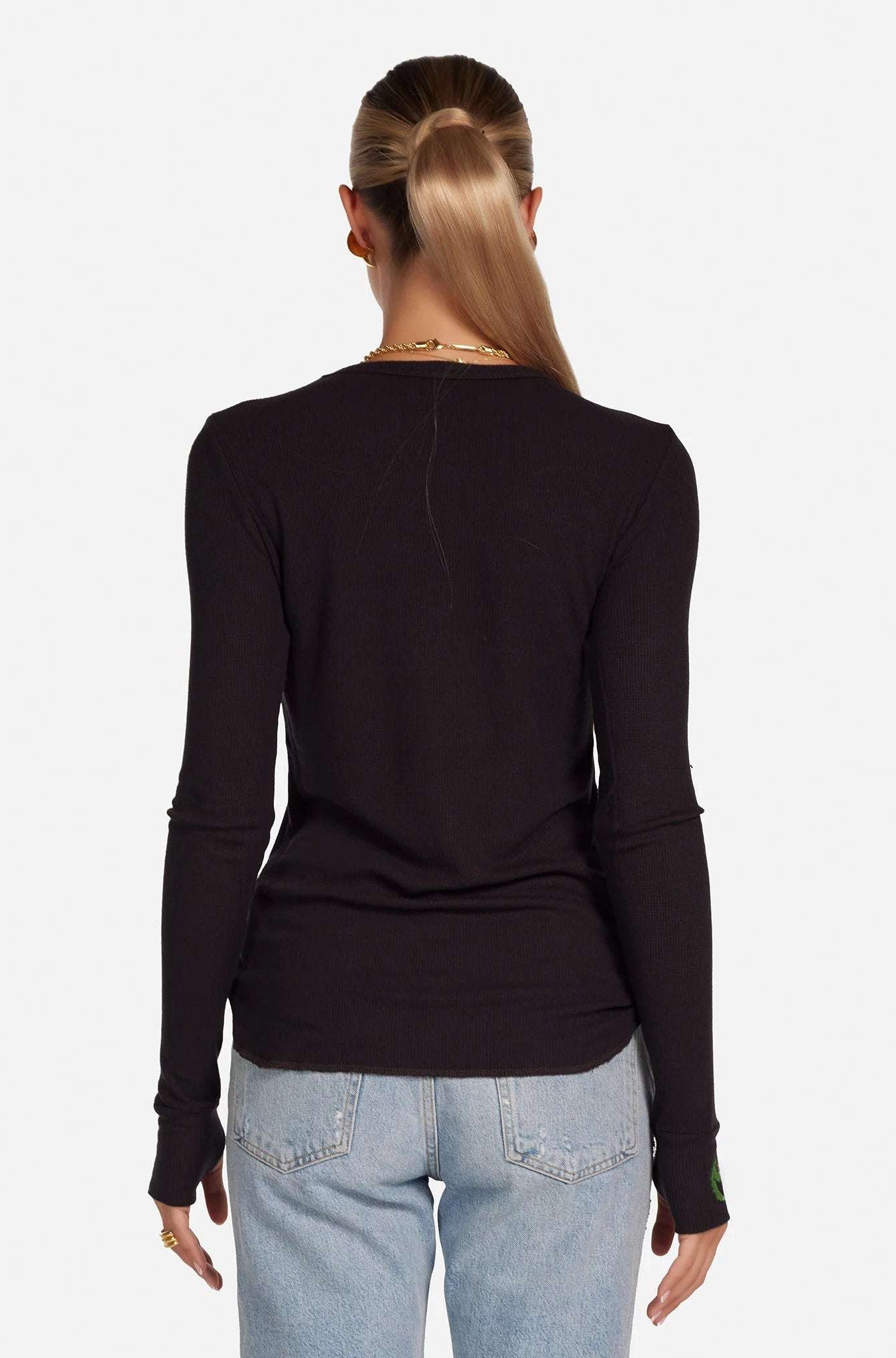 Lauren Moshi McKinley Oscar The Grouch Racing Long Sleeved Tee Long Sleeved Top by Lauren Moshi as seen on celebrities