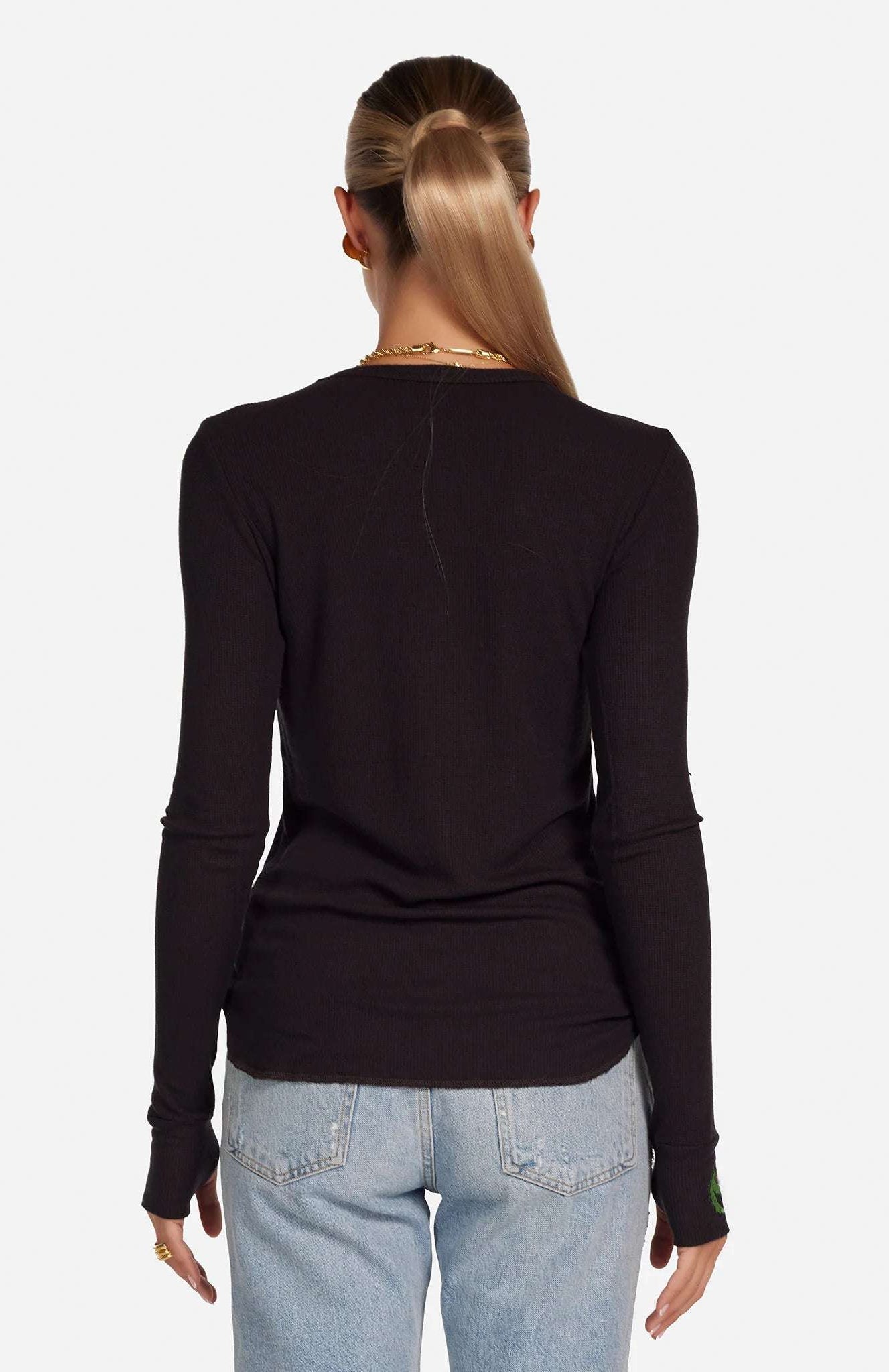 Lauren Moshi McKinley Oscar The Grouch Racing Long Sleeved Tee Long Sleeved Top by Lauren Moshi as seen on celebrities