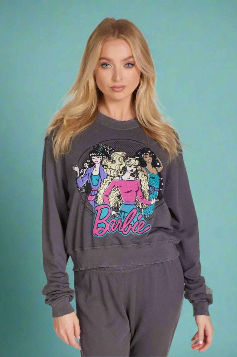 Lauren Moshi Spalding Barbie Sweatshirt Sweater by Lauren Moshi as seen on celebrities