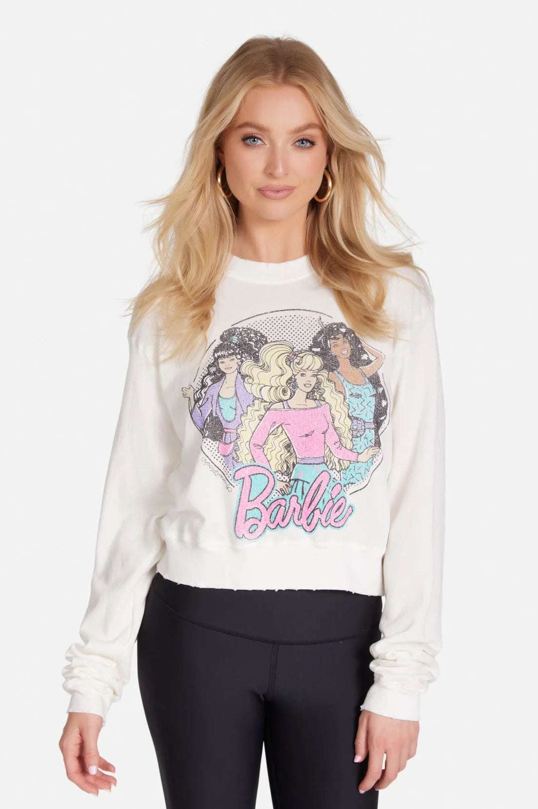 Lauren Moshi Spalding Barbie Sweatshirt Sweater by Lauren Moshi as seen on celebrities