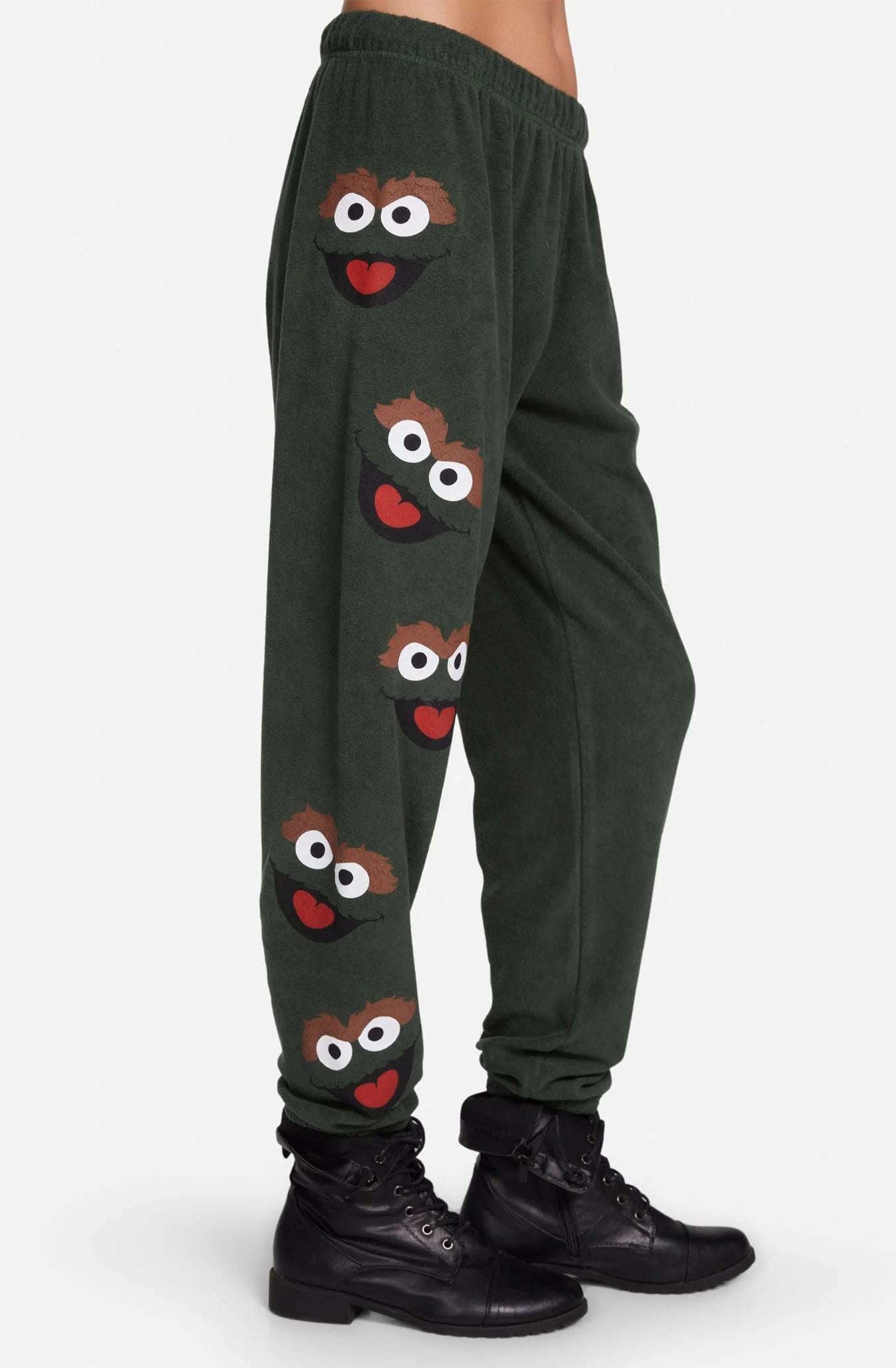 Lauren Moshi Tanzy Oscar The Grouch Joggers Jogging Pants by Lauren Moshi as seen on celebrities