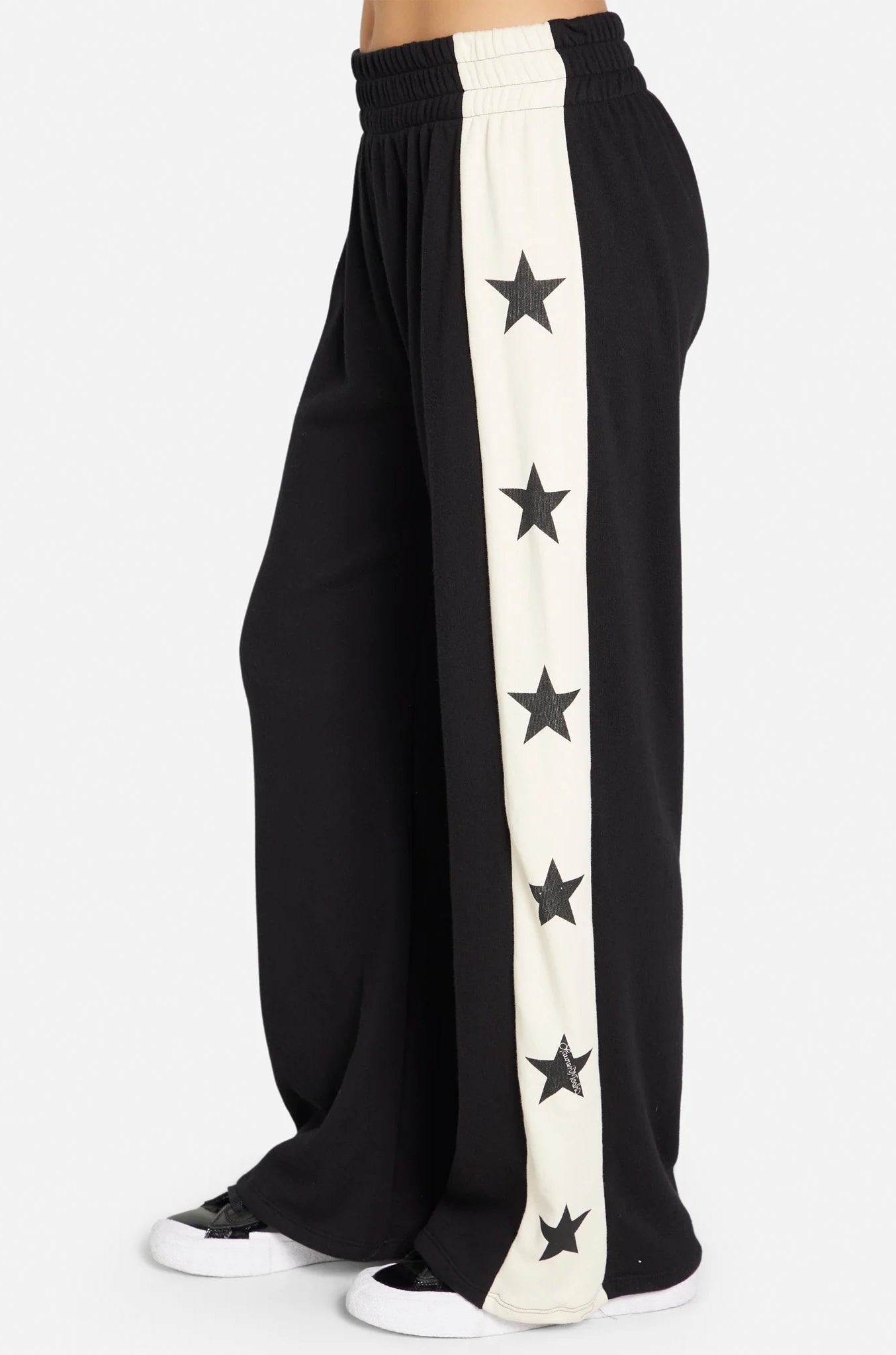 Lauren Moshi Tawny Stars Wide Leg Pants Sweatpants by Lauren Moshi as seen on celebrities