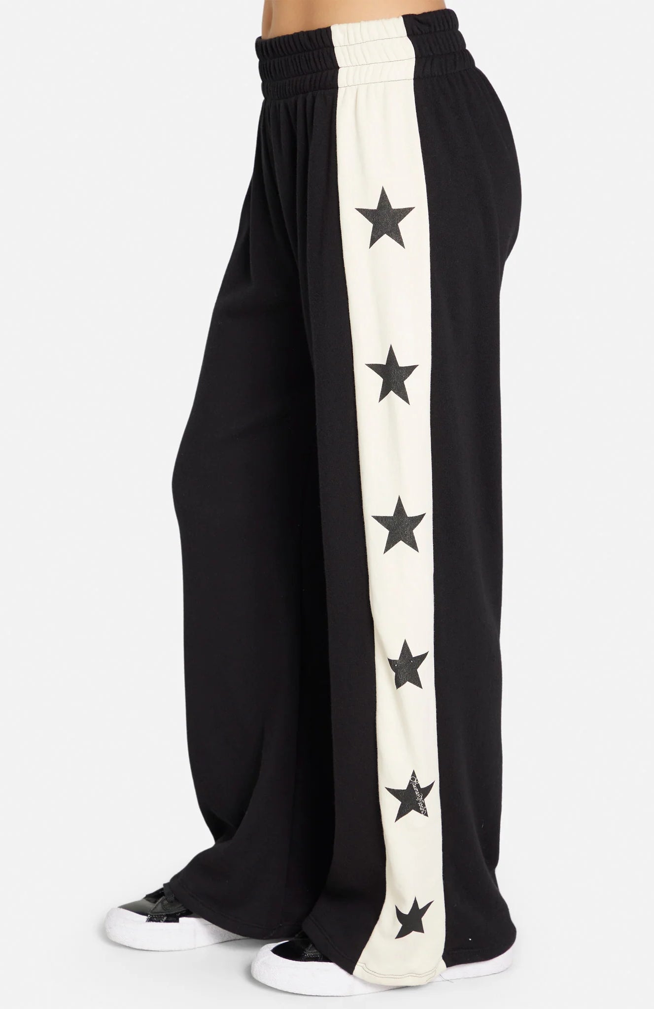 Lauren Moshi Tawny Stars Wide Leg Pants Sweatpants by Lauren Moshi as seen on celebrities