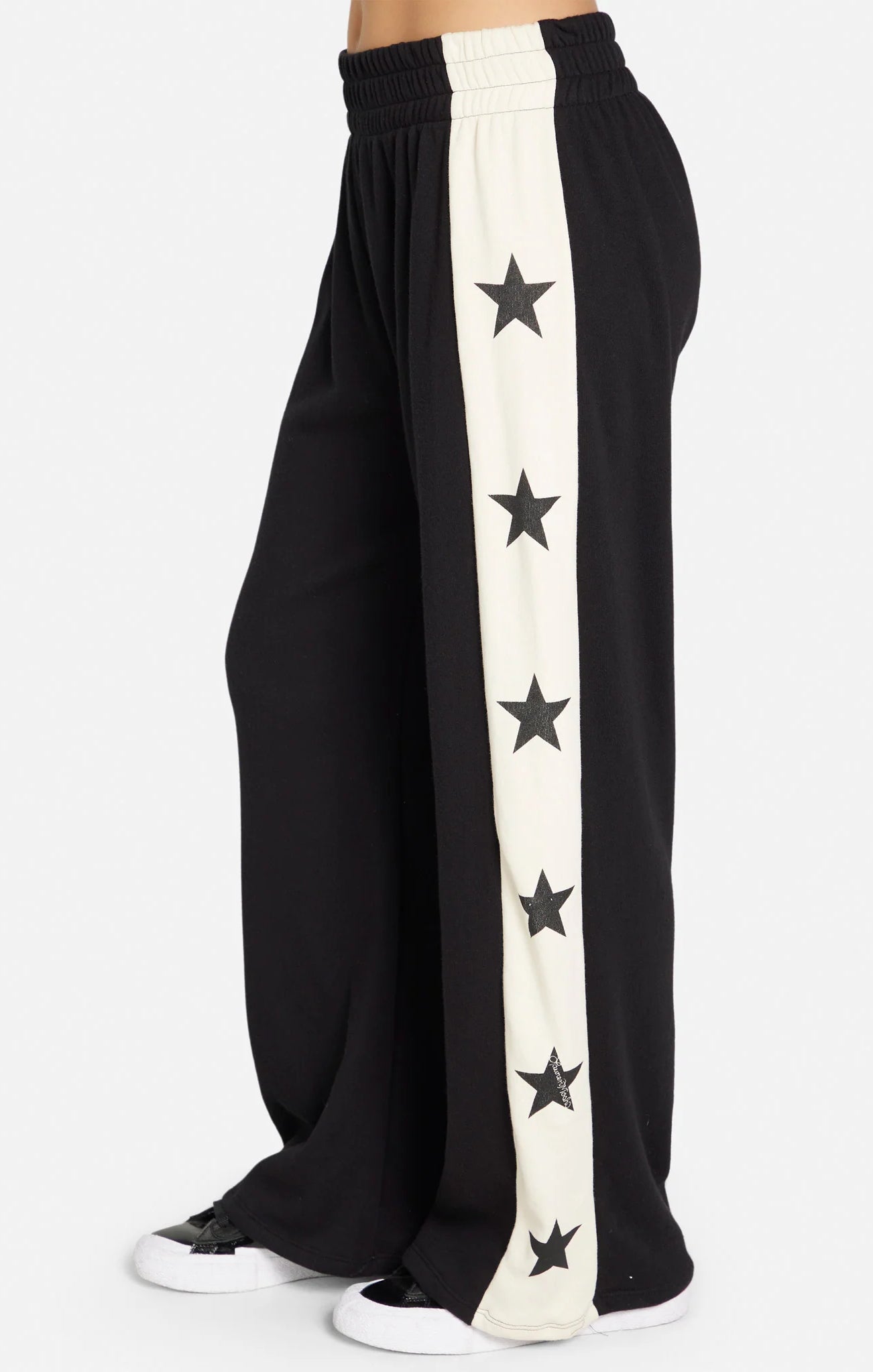 Lauren Moshi Tawny Stars Wide Leg Pants Sweatpants by Lauren Moshi as seen on celebrities