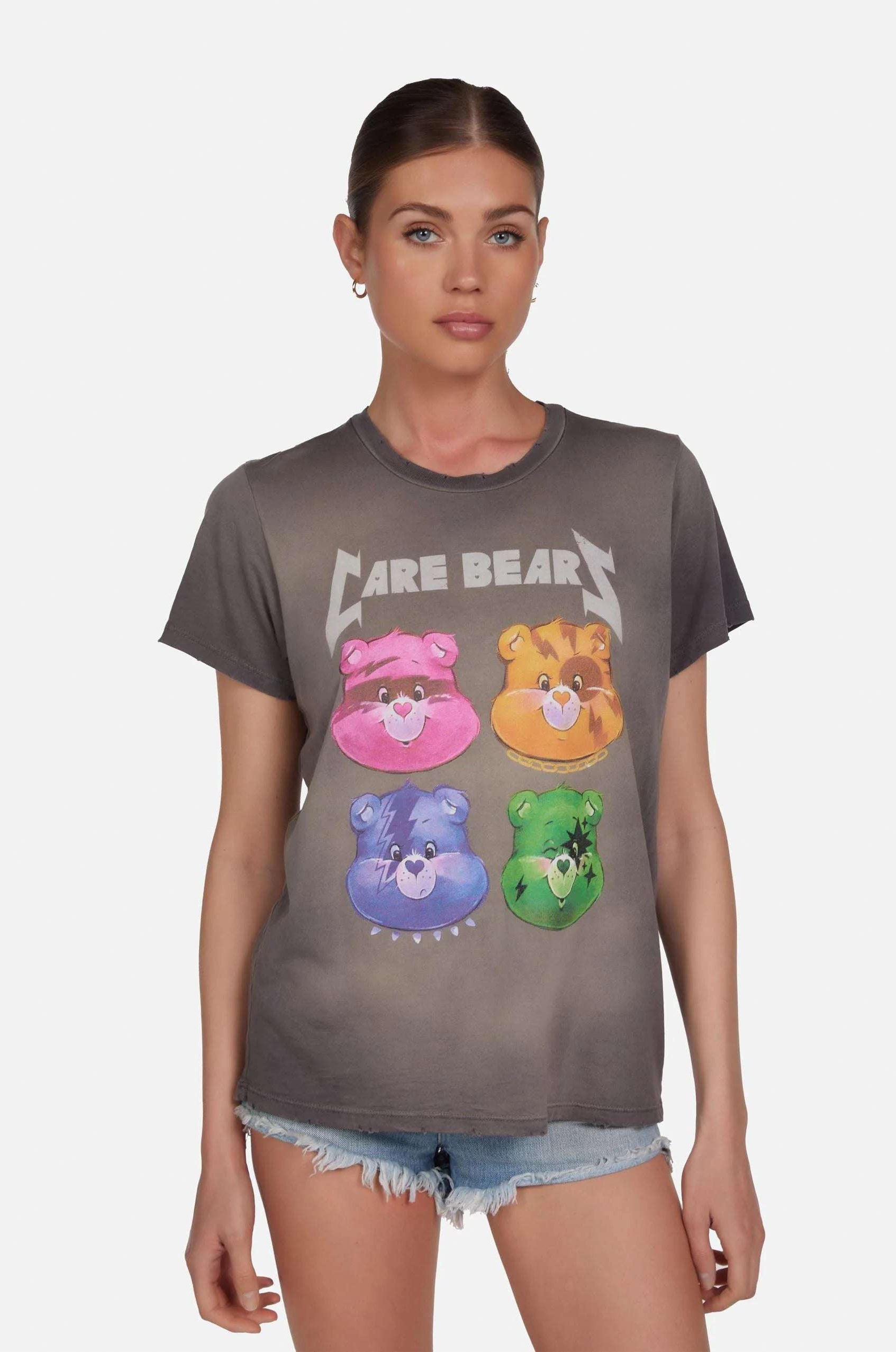Lauren Moshi Wolf Rock Care Bears Tee T-Shirt by Lauren Moshi as seen on celebrities