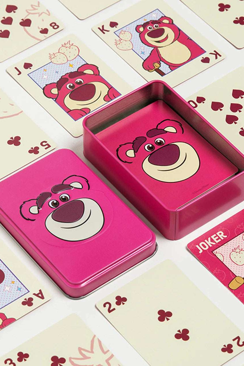 Disney Lotso Toy Story Playing Cards In A Tin Travel Accessories by Paladone as seen on celebrities