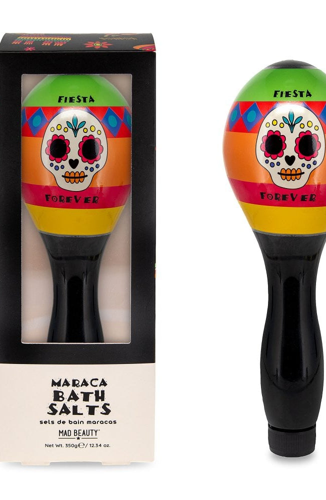 MAD Beauty Fiesta Forever Bath & Body Salts Maraca Bath Bombs by Mad Beauty as seen on celebrities