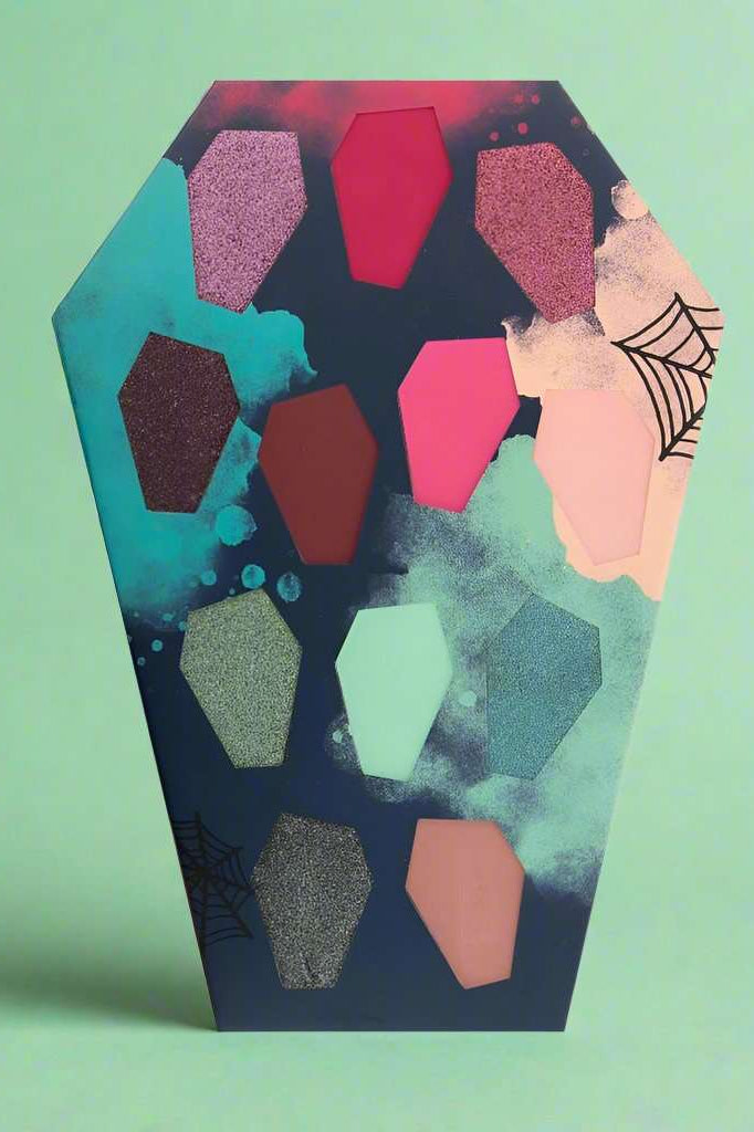 Mad Beauty Disney Nightmare Before Christmas Coffin Eyeshadow Pallet Eyeshadow by Mad Beauty as seen on celebrities