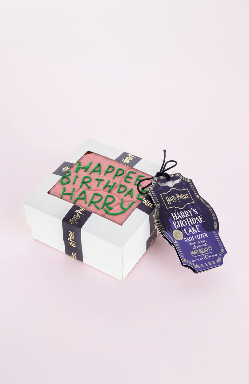 Mad Beauty Harry Potter Harry's Birthdae Cake Bath Fizzer