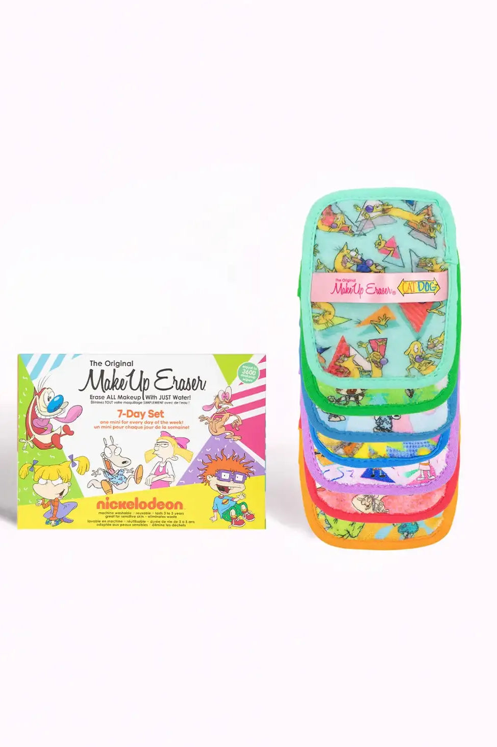 Makeup Eraser 90's Nickelodeon 7 Day Set Beauty Product by Makeup Eraser as seen on celebrities