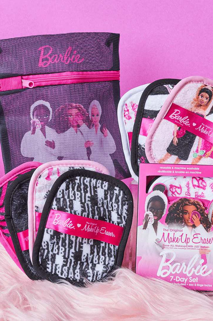 Makeup Eraser Barbie 7-Day Set Beauty Product by Makeup Eraser as seen on celebrities