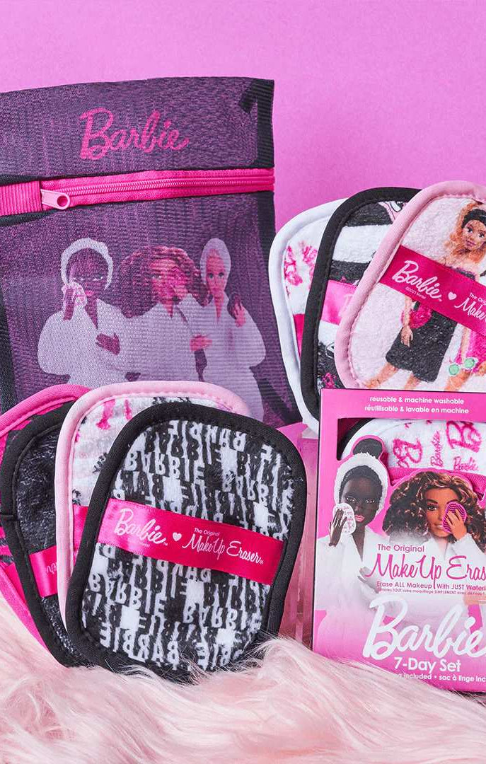Makeup Eraser Barbie 7-Day Set Beauty Product by Makeup Eraser as seen on celebrities
