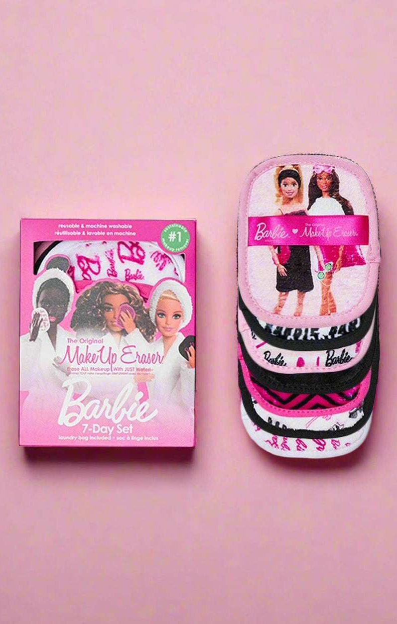 Makeup Eraser Barbie 7-Day Set Beauty Product by Makeup Eraser as seen on celebrities