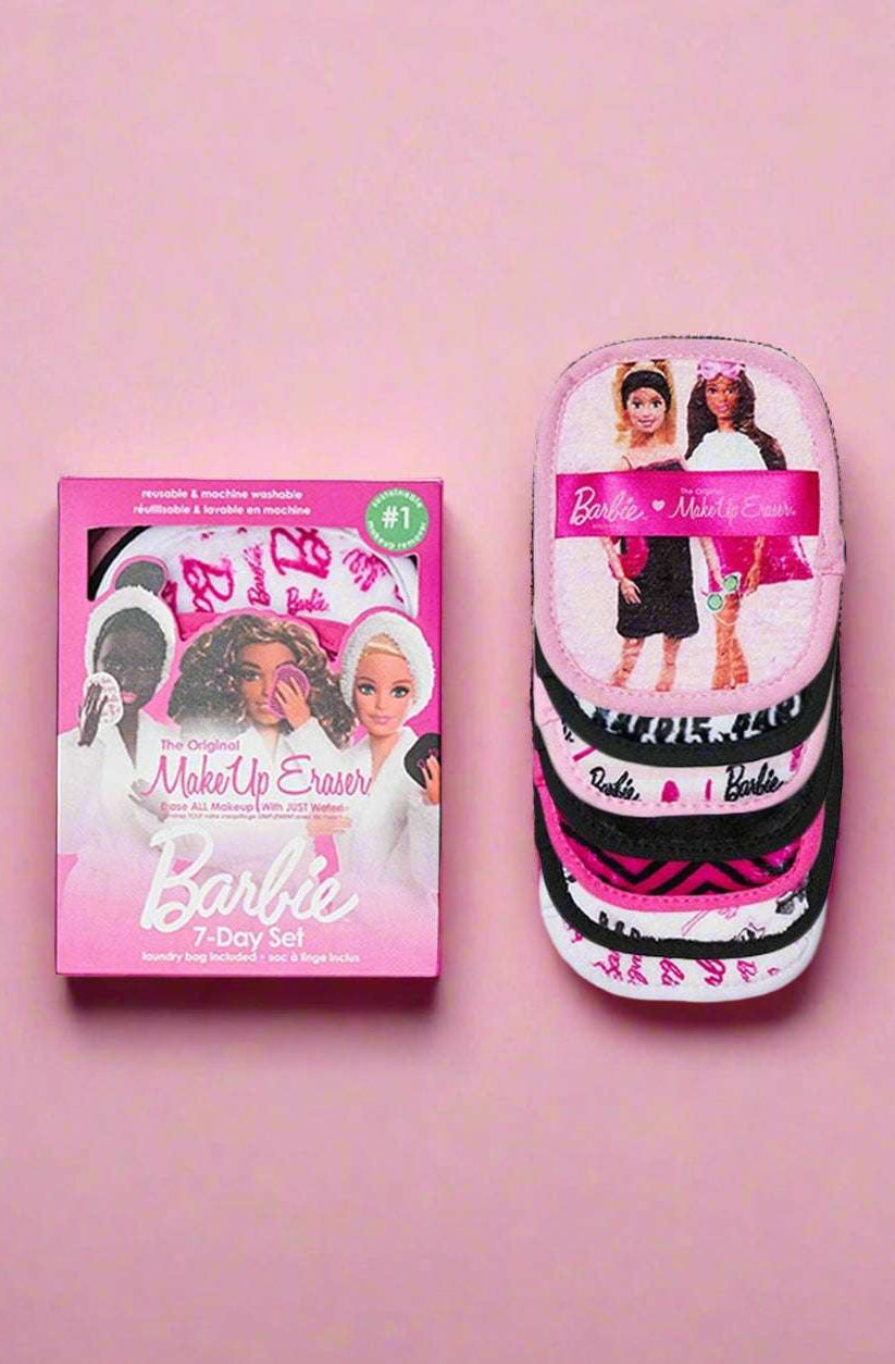 Makeup Eraser Barbie 7-Day Set Beauty Product by Makeup Eraser as seen on celebrities