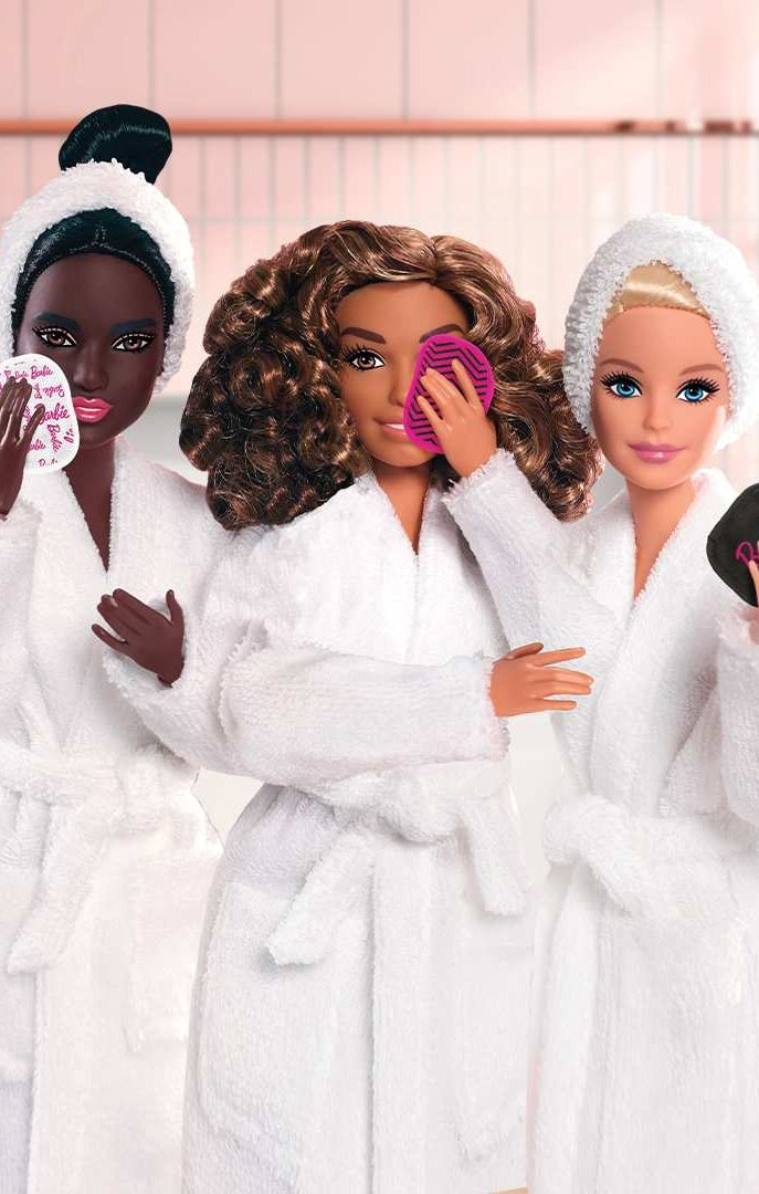 Makeup Eraser Barbie 7-Day Set Beauty Product by Makeup Eraser as seen on celebrities