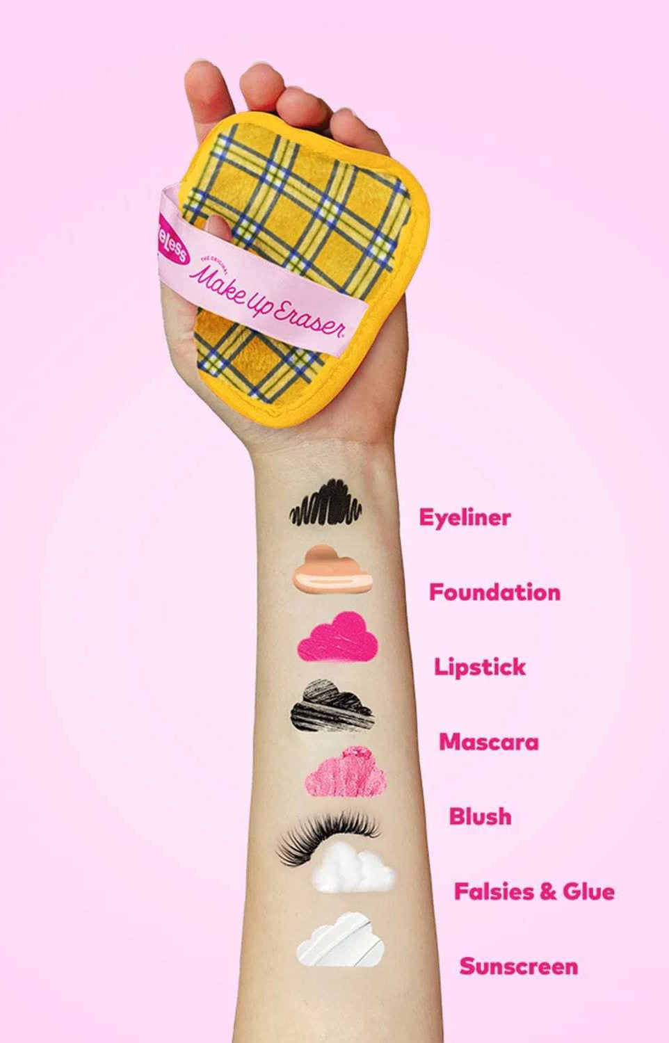 Makeup Eraser Clueless 7-Day Set Beauty Product by Makeup Eraser as seen on celebrities
