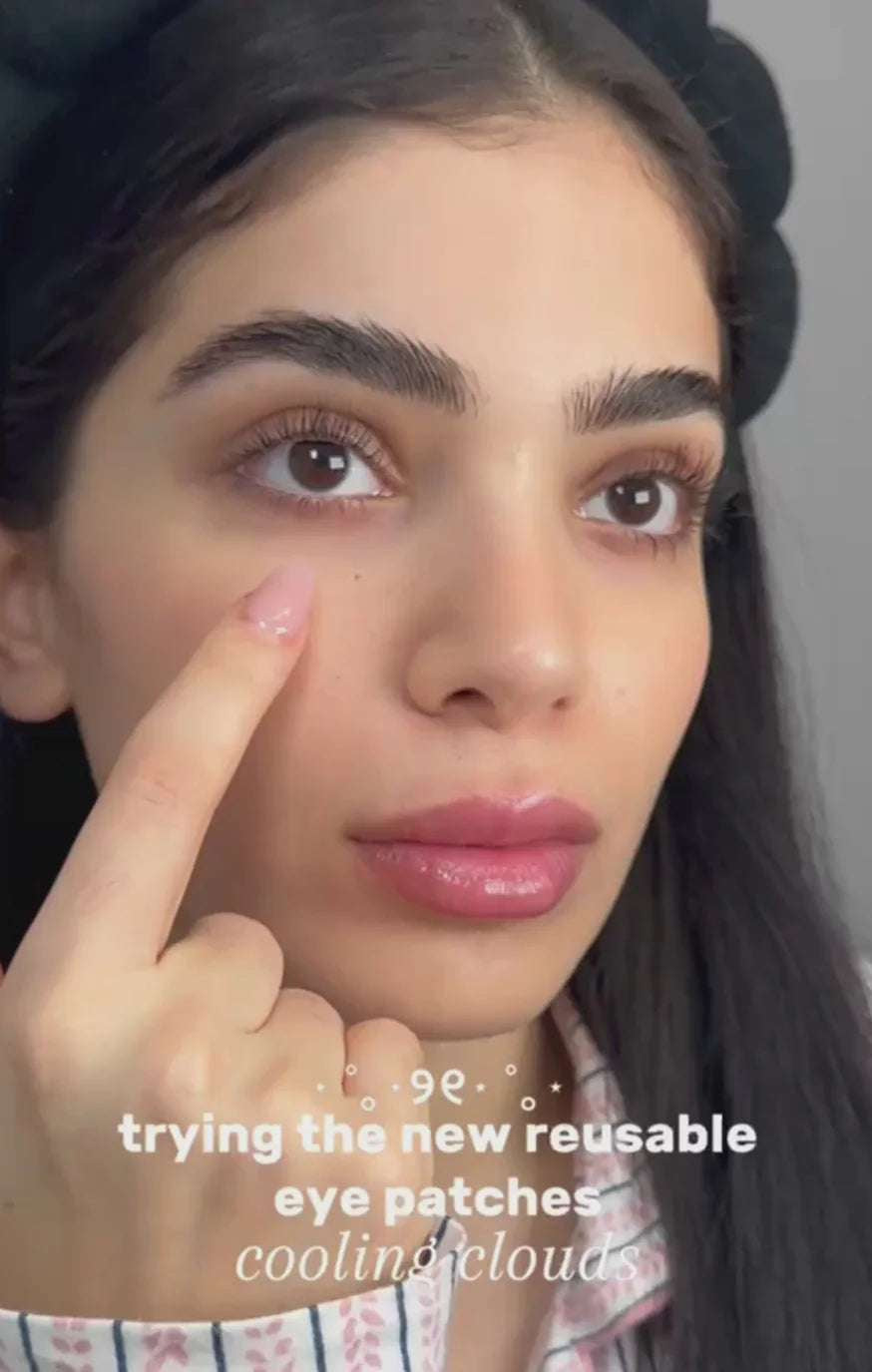 Makeup Eraser Cooling Clouds Reusable Under Eye Patches Beauty Product by Makeup Eraser as seen on celebrities