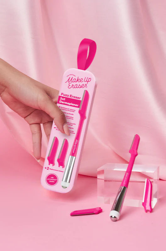 Makeup Eraser FUZZ Eraser: 2 in 1 Dermaplaner Beauty Product by Makeup Eraser as seen on celebrities