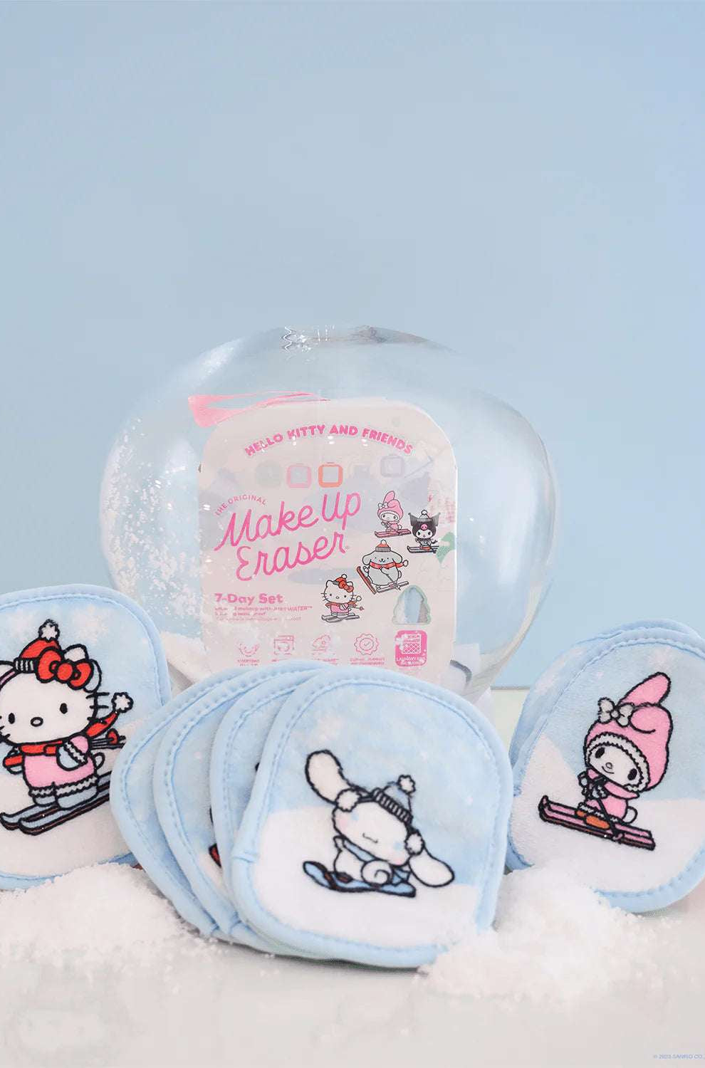 Makeup Eraser Hello Kitty & Friends Aspen Vacation 7-Day Set © Sanrio Beauty Product by Makeup Eraser as seen on celebrities