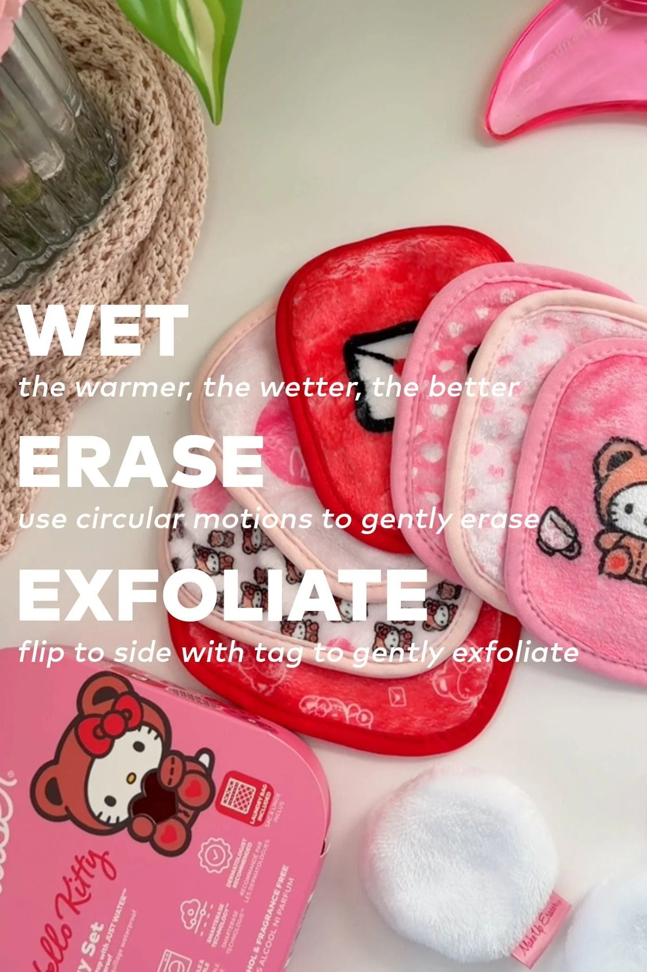 Makeup Eraser Hello Kitty 7-Day Sets by Makeup Eraser – Beauty Product – | Spoiled Brat UK