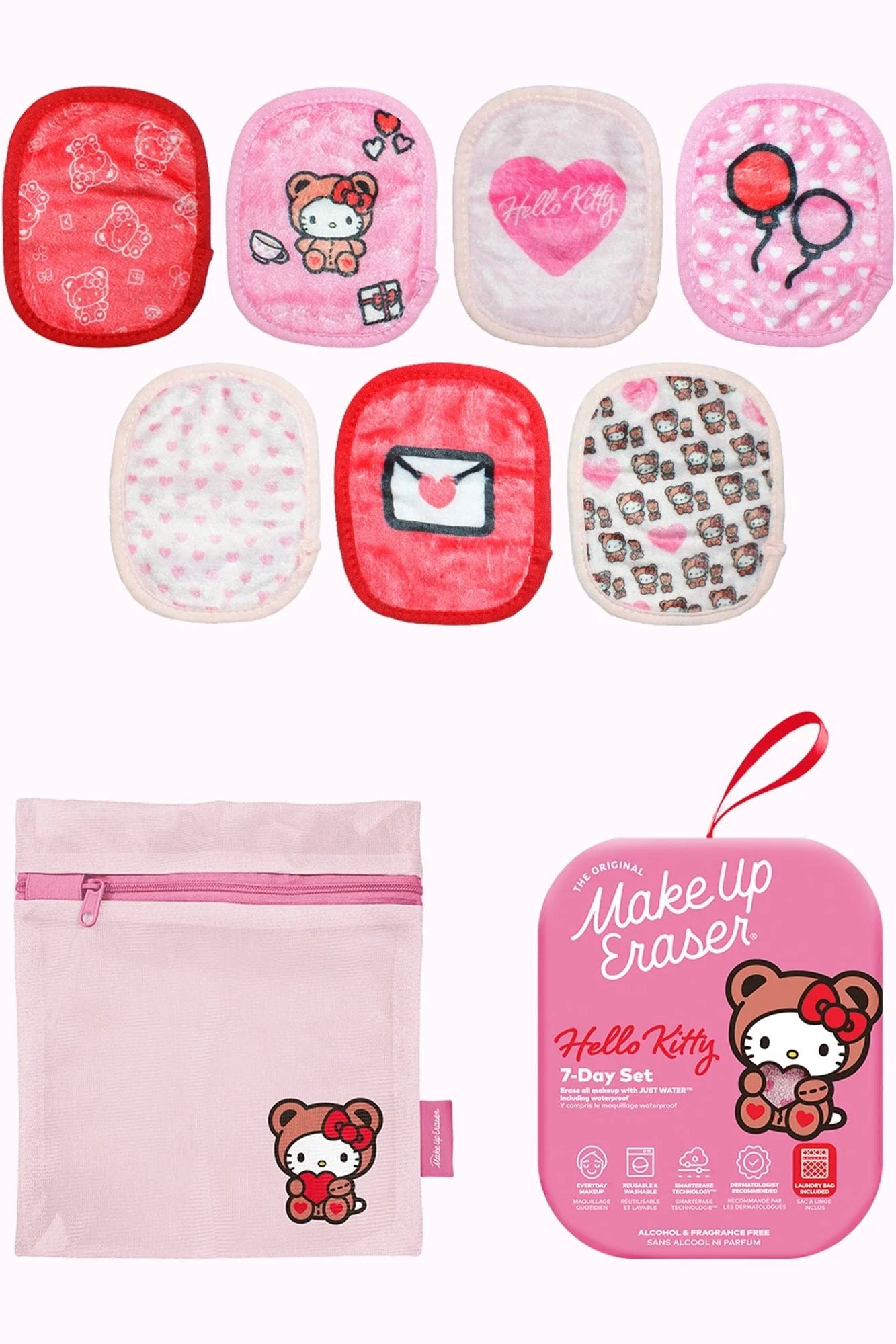Makeup Eraser Hello Kitty 7-Day Sets by Makeup Eraser – Beauty Product – | Spoiled Brat UK