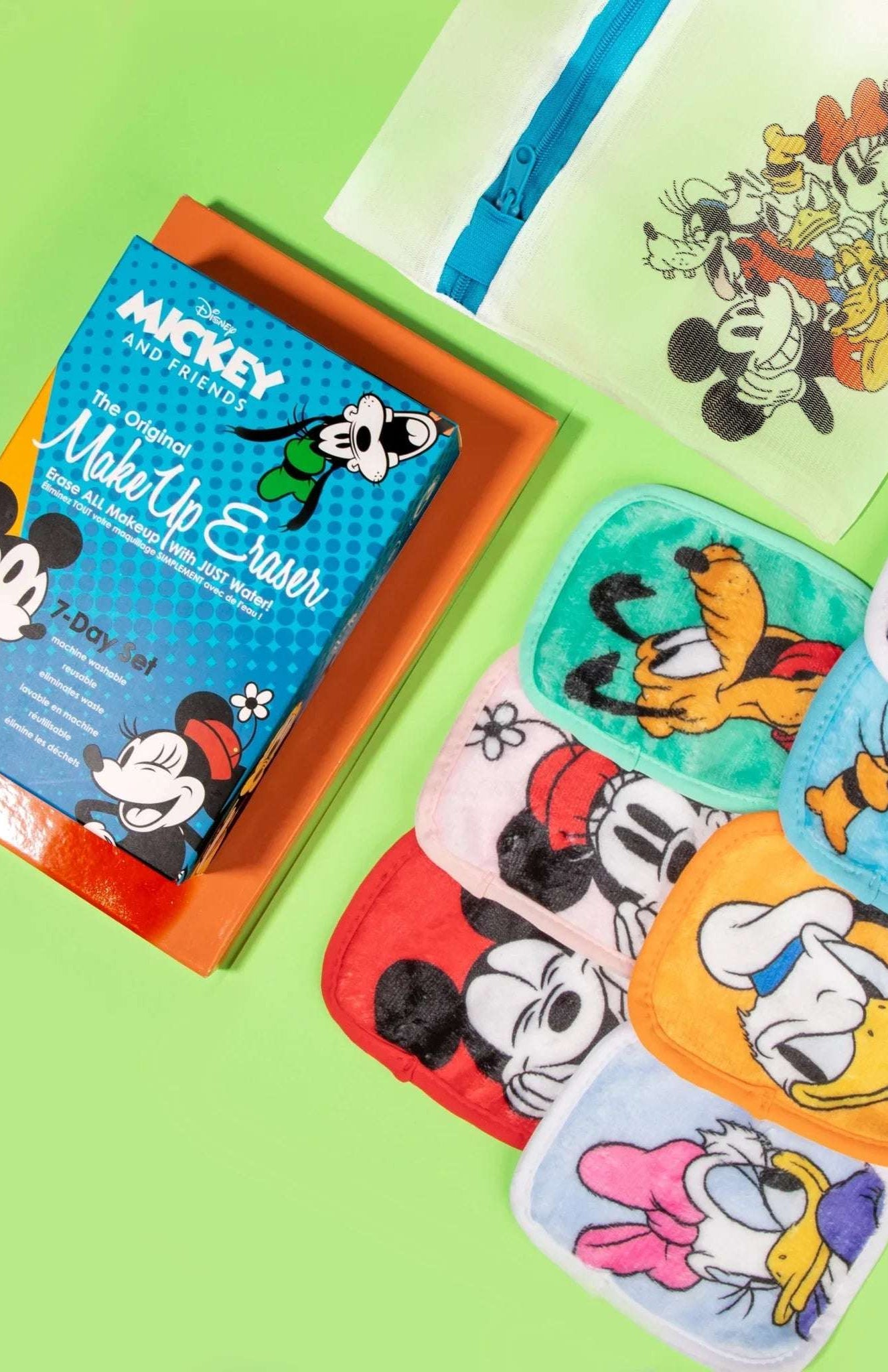 Makeup Eraser Mickey & Friends 7-Day Set Beauty Product by Makeup Eraser as seen on celebrities