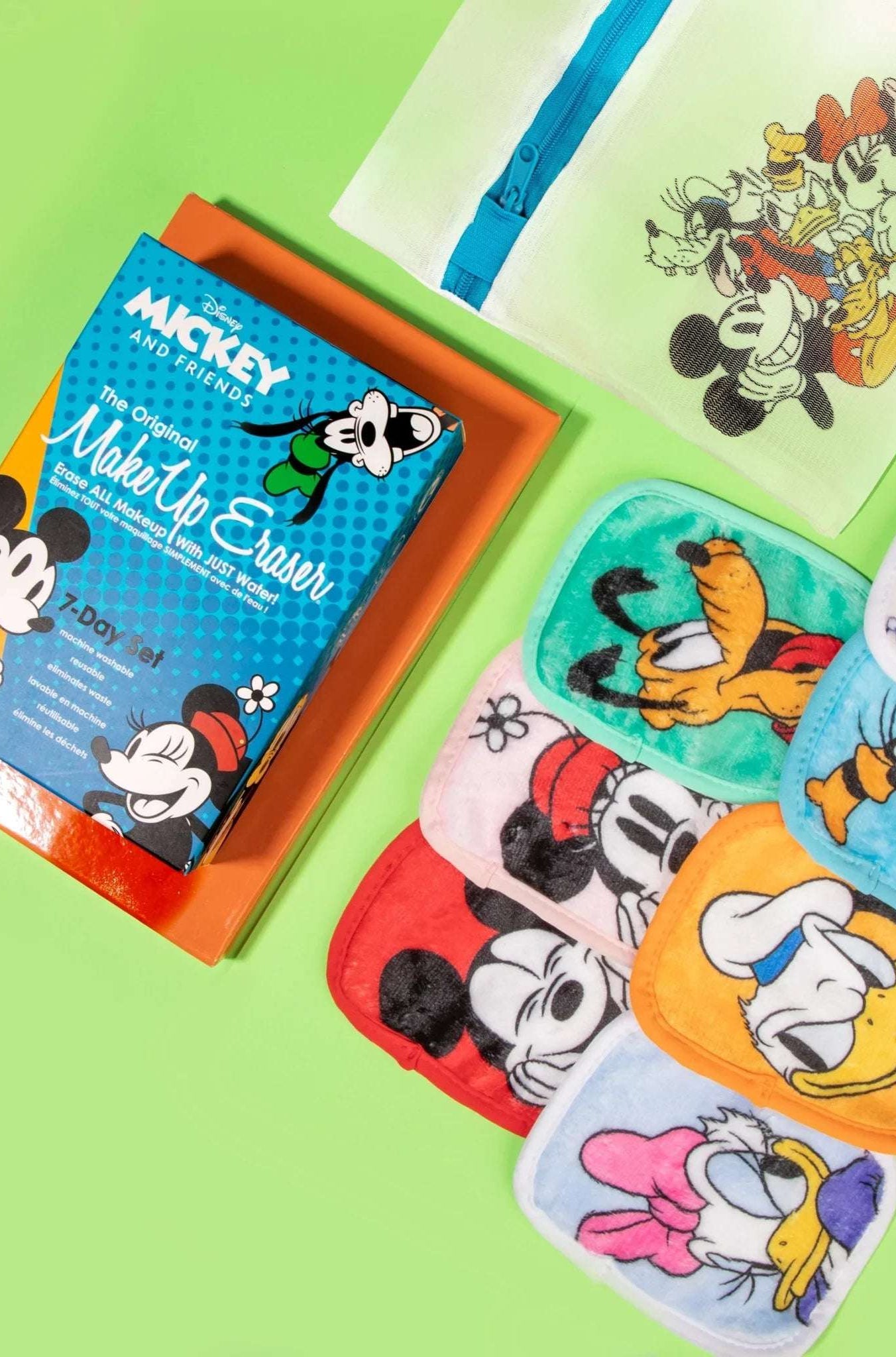 Makeup Eraser Mickey & Friends 7-Day Set Beauty Product by Makeup Eraser as seen on celebrities