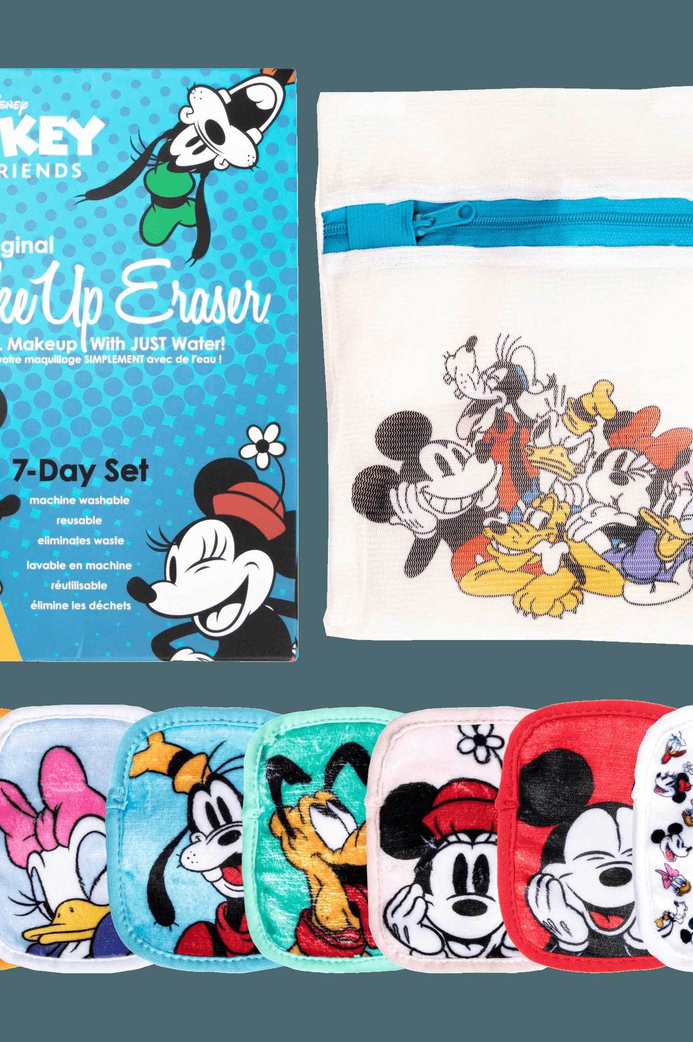 Makeup Eraser Mickey & Friends 7-Day Set Beauty Product by Makeup Eraser as seen on celebrities