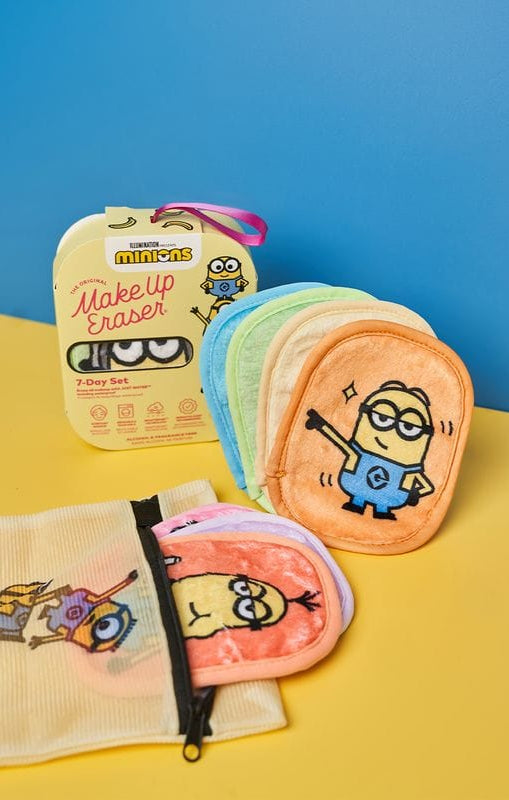Makeup Eraser Minions 7-Day Set Beauty Product by Makeup Eraser as seen on celebrities