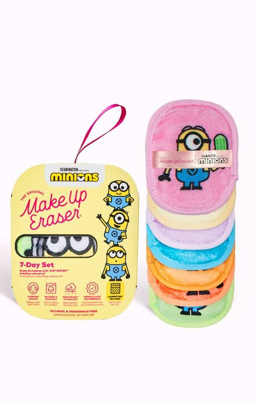 Makeup Eraser Minions 7-Day Set Beauty Product by Makeup Eraser as seen on celebrities