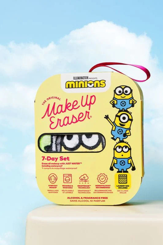 Makeup Eraser Minions 7-Day Set Beauty Product by Makeup Eraser as seen on celebrities