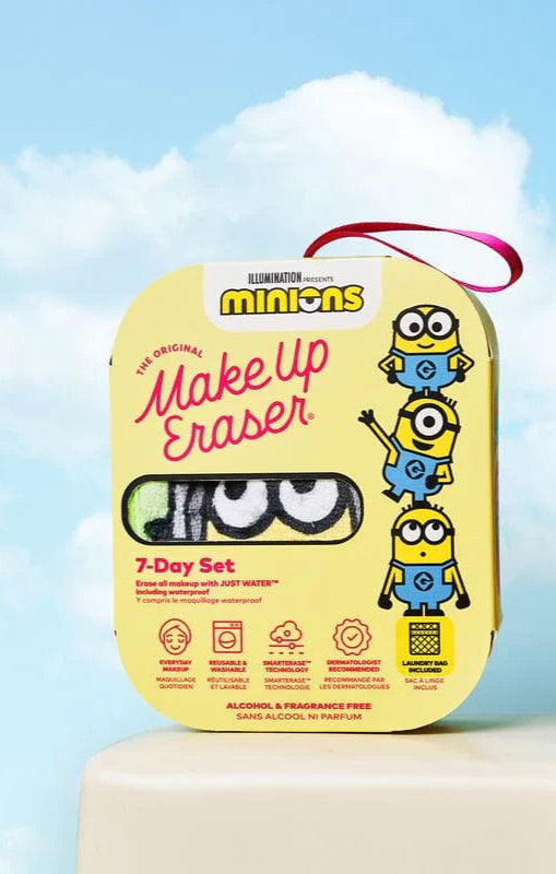 Makeup Eraser Minions 7-Day Set Beauty Product by Makeup Eraser as seen on celebrities