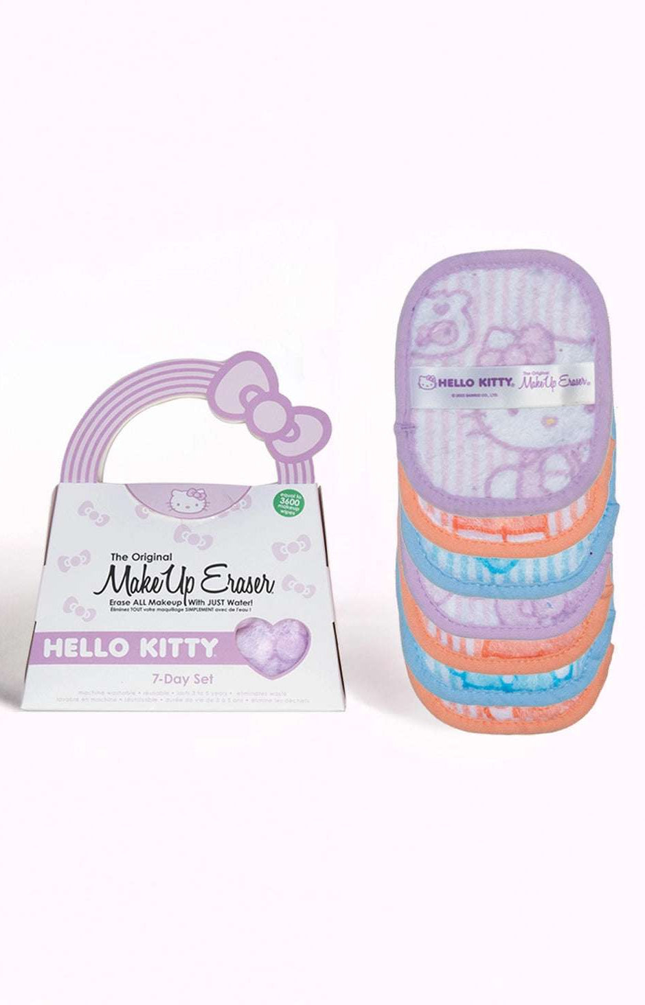 Makeup Eraser Pastel Hello Kitty 7-Day Set Beauty Product by Makeup Eraser as seen on celebrities