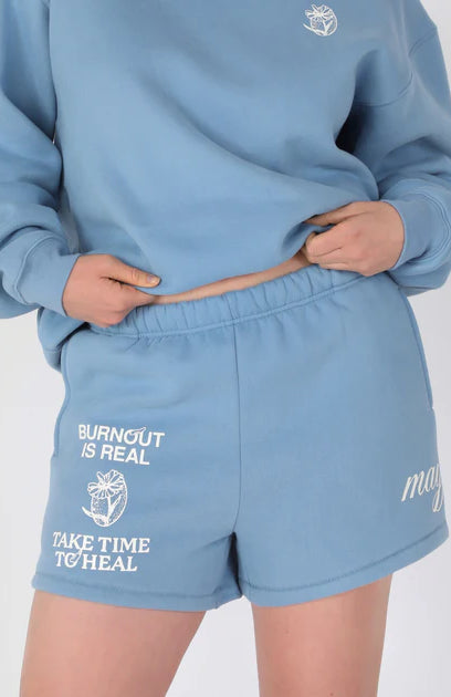Mayfair Burnout Is Real Sweatshorts Shorts by The Mayfair Group as seen on celebrities