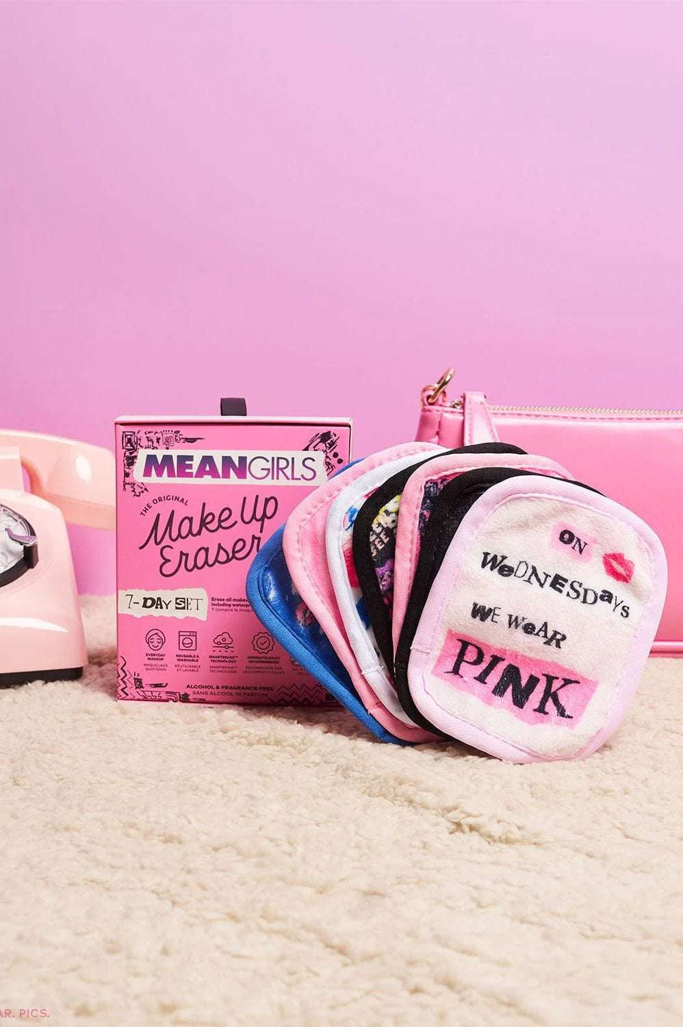 Makeup Eraser Mean Girls 7-Day Set Beauty Product by Makeup Eraser as seen on celebrities