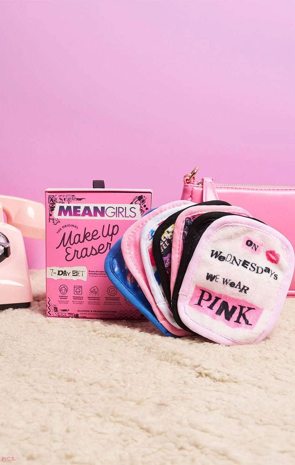 Makeup Eraser Mean Girls 7-Day Set Beauty Product by Makeup Eraser as seen on celebrities