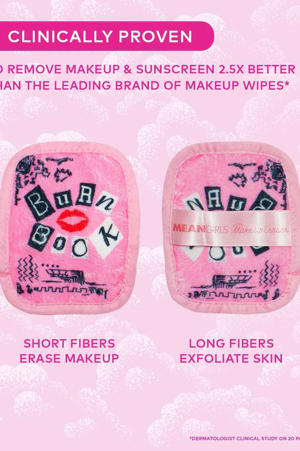 Makeup Eraser Mean Girls 7-Day Set Beauty Product by Makeup Eraser as seen on celebrities